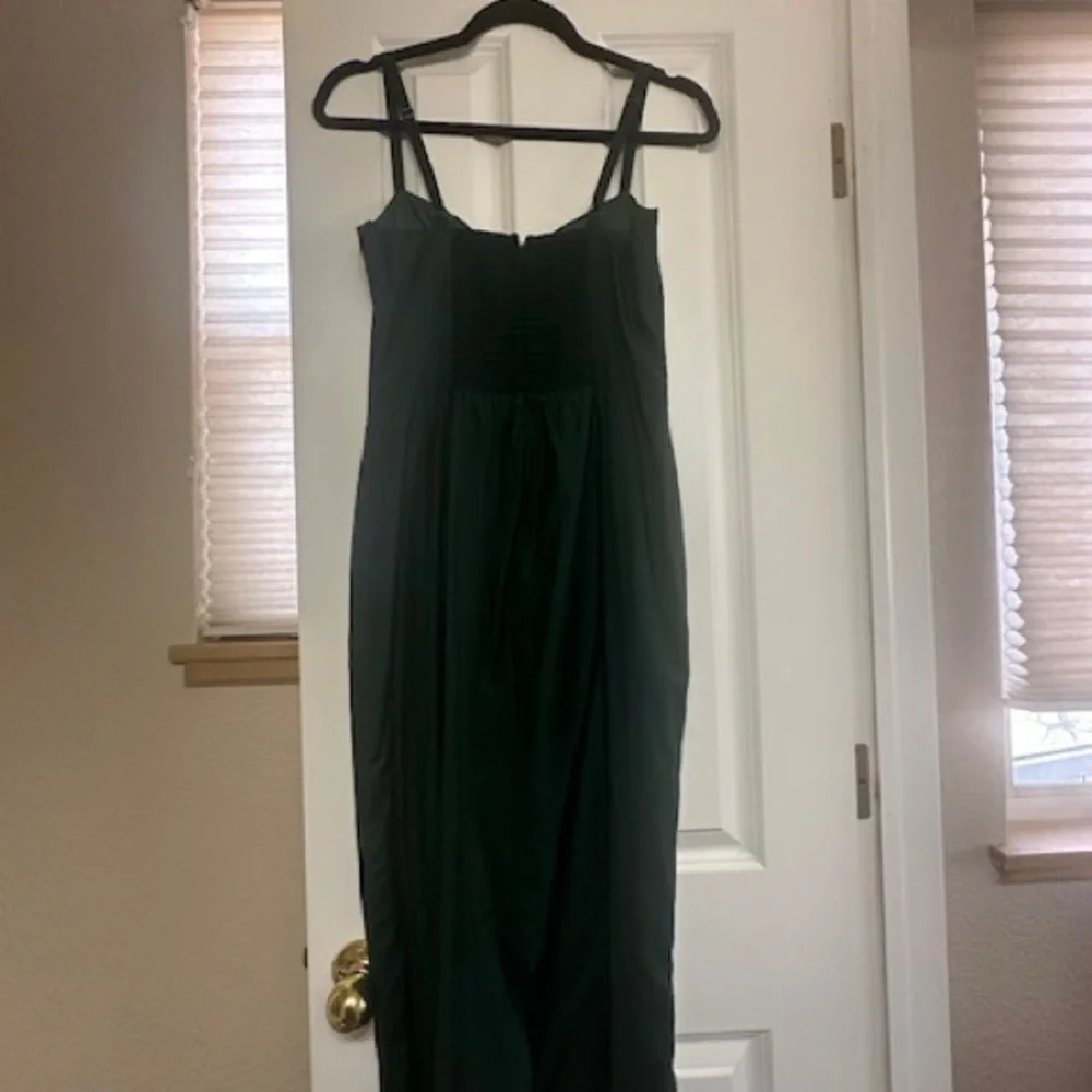Reformation Green Sweetheart Bodycon Midi Dress - Picture 4 of 5